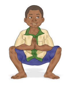Squat Pose for Kids | Kids Yoga Stories