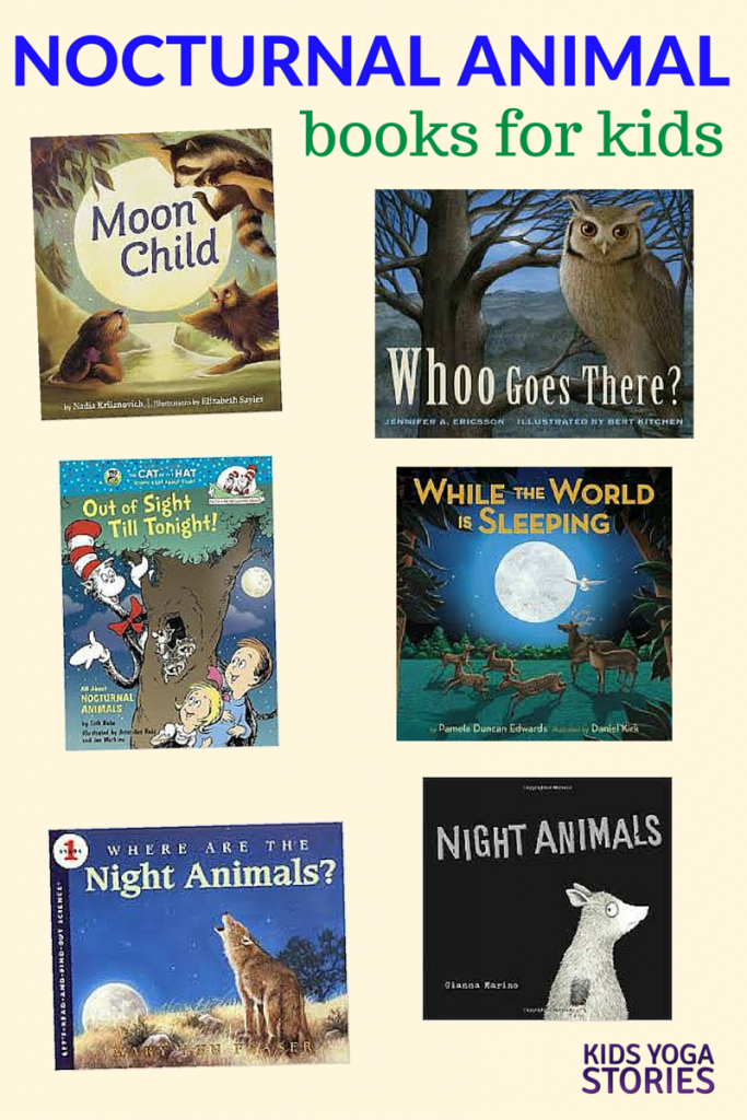 Nocturnal Animals Books for Kids | Kids Yoga Stories