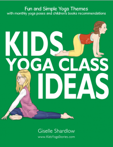 Kids Yoga Class Ideas PDF Download cover | Kids Yoga Stories