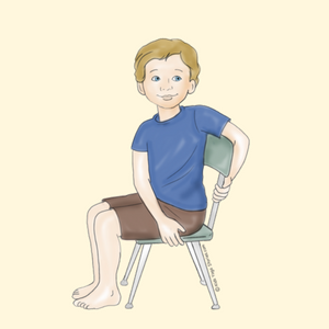 Seated Twist in a Chair | Kids Yoga Stories