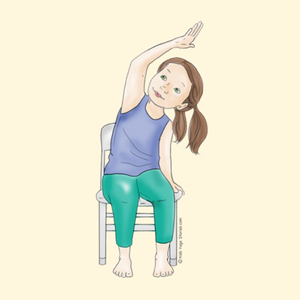 Side Bend Using a Chair | Kids Yoga Stories