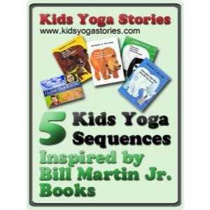 Kids Yoga sequences inspired by Bill Martin Jr.