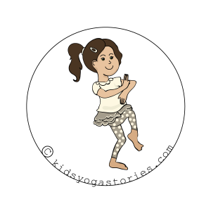 dancing pose | Kids Yoga Stories