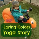 Act out a spring yoga story by Kids Yoga Stories