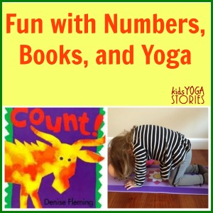 Fun with numbers, books, and yoga | Kids Yoga Stories