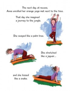 Anna and her Rainbow-Colored Yoga Mats by Giselle Shardlow, Kids Yoga Stories