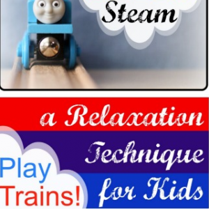 Blowing Color Steam: Relaxation Technique for Children