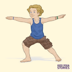 Warrior 2 Pose for kids | Kids Yoga Stories