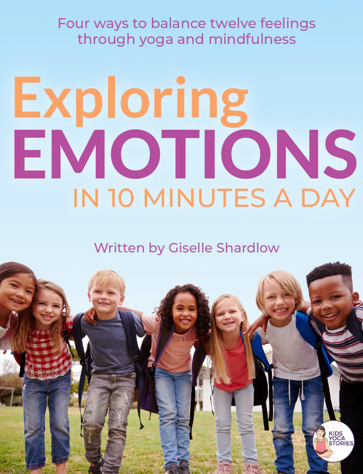 Exploring Emotions with mindfulness and yoga, kids feelings products | Kids Yoga Stories