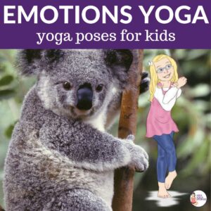 Emotions or Feelings yoga: yoga poses for kids to express their feelings. | Kids Yoga Stories