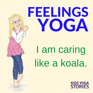 Emotions Yoga: talk about feelings through 5 yoga poses for kids | Kids Yoga Stories