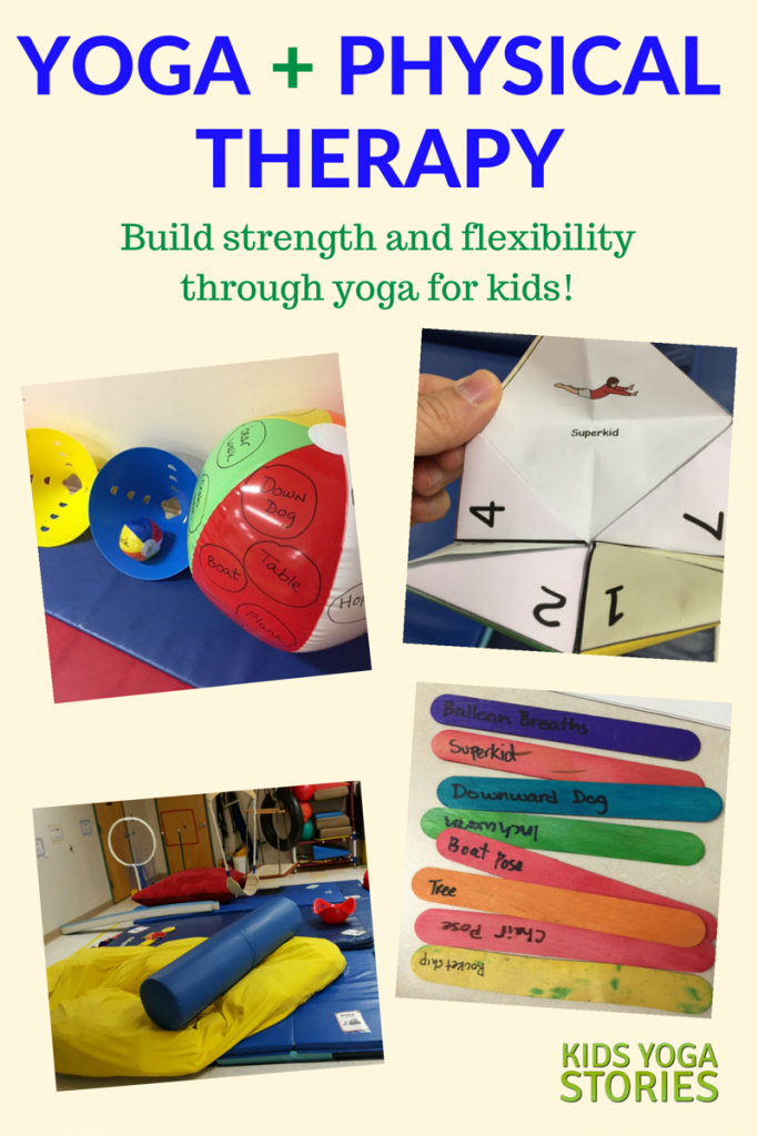 Yoga and Physical Therapy for Kids (build strength and flexbility with these 7 yoga game ideas) | Kids Yoga Stories