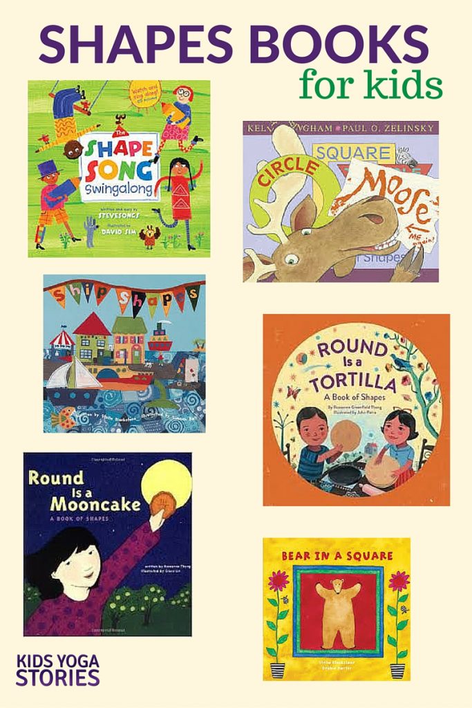 Shapes Books for Kids | Kids Yoga Stories