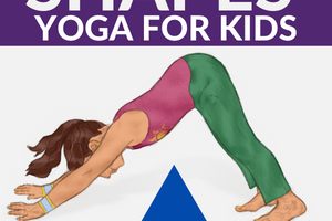 Shapes Yoga: how to teach shapes through movement | Kids Yoga Stories