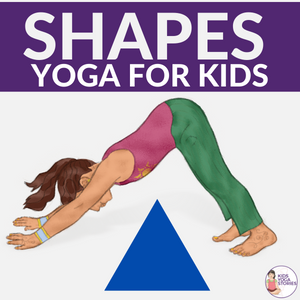 Shapes Yoga: How to Teach Shapes through Movement (+ Printable Poster)