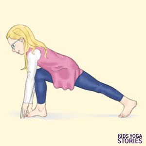 Lunge Pose for Kids | Kids Yoga Stories