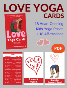 LOVE Yoga Cards for Kids PDF Download (English) Image