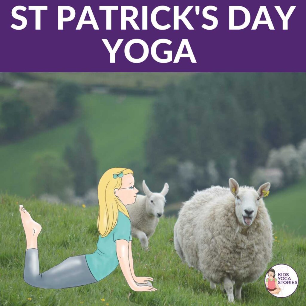 St. Patrick's Day Yoga Poses for Kids by Kids Yoga Stories