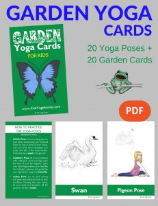 Garden Yoga Cards for Kids PDF Download (English) Image