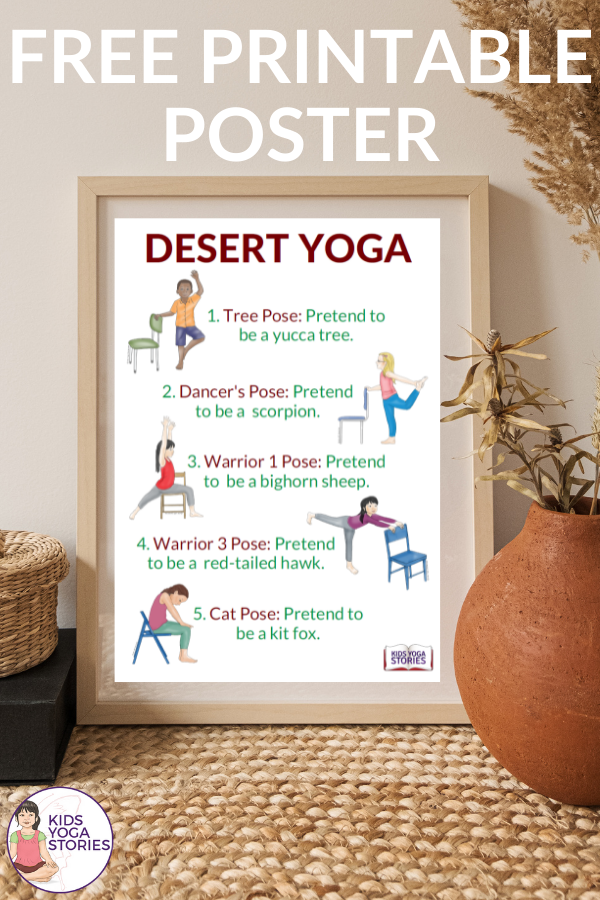 desert yoga poses for kids | Kids Yoga Stories