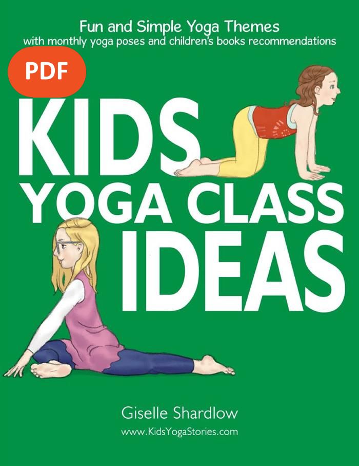 Kids Yoga Class Ideas PDF Download (English) Image