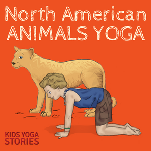 North American Animals Alphabet Yoga for Kids (+ Printable Poster)