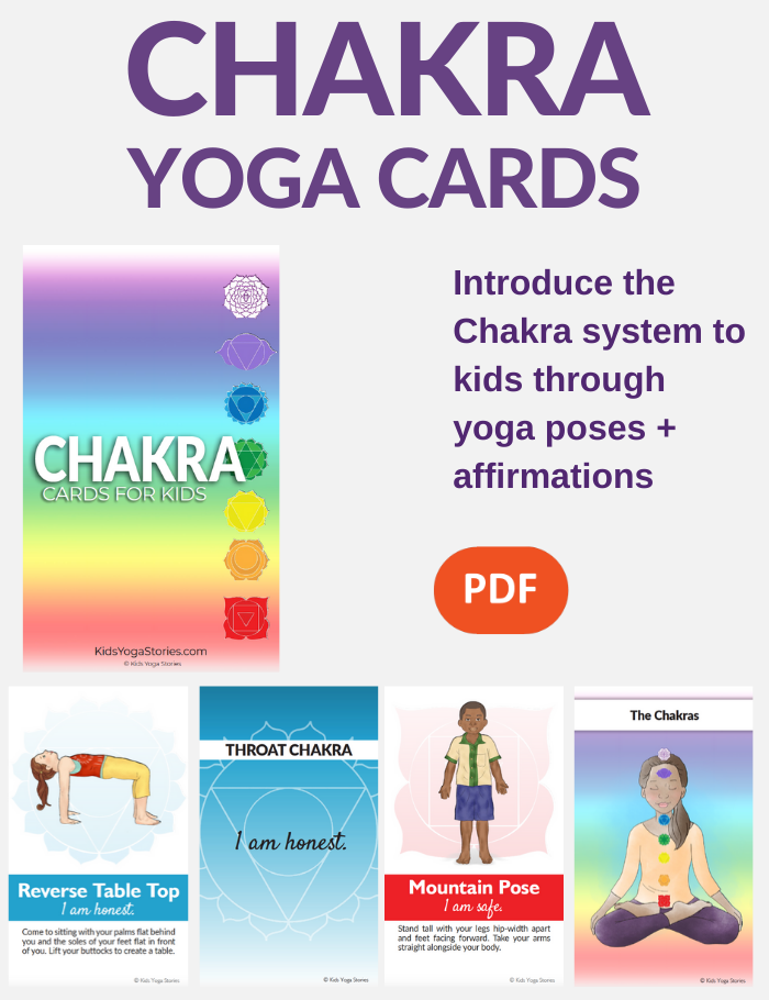 chakra cards for kids