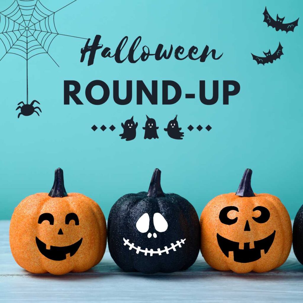 Collection of Halloween Yoga Ideas for Kids Yoga - to add movement to your Halloween celebrations | Kids Yoga Stories
