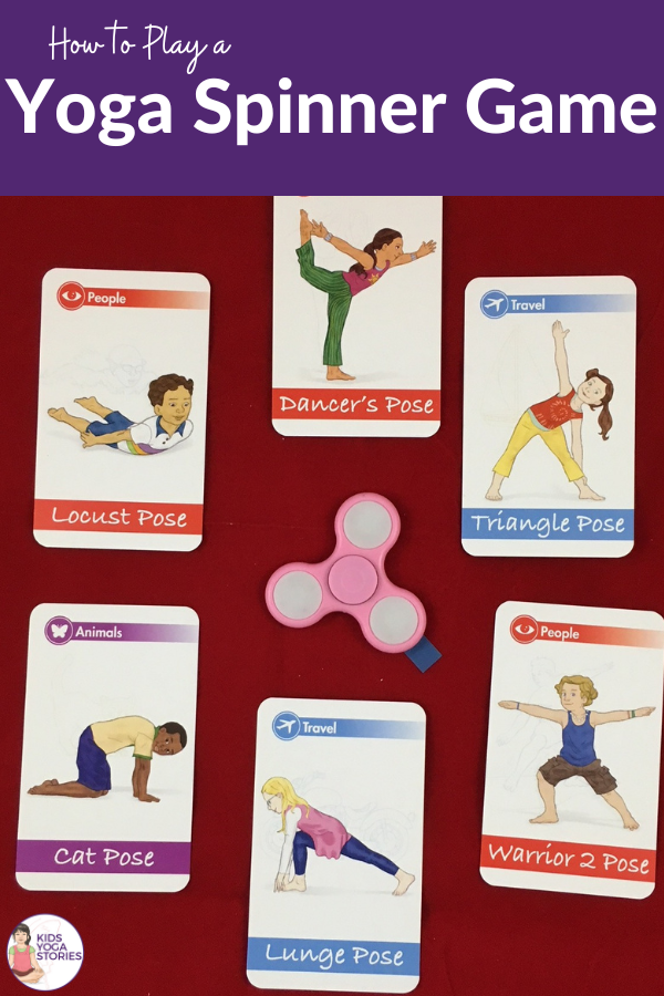 yoga game, yoga spinner games | Kids Yoga Stories