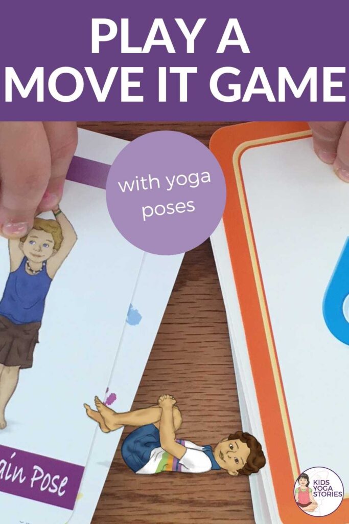Fun yoga games: How to play a move it game with yoga poses | Kids Yoga Stories