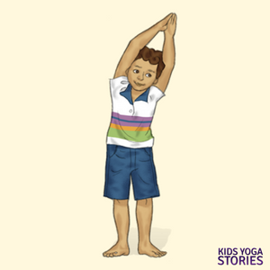 Crescent Moon Pose for Kids | Kids Yoga Stories