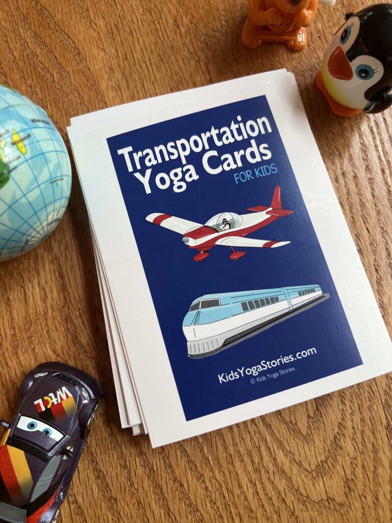 Transportation Yoga Cards for Kids | Kids Yoga Stories 