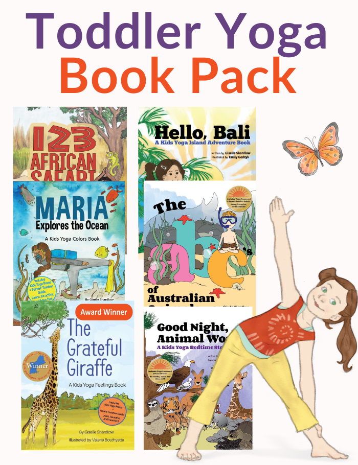 Toddler Yoga Book Pack | Kids Yoga Stories