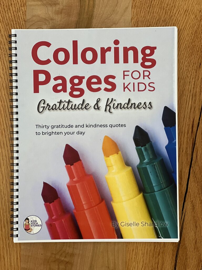 Coloring Pages for Kids: Gratitude and Kindness | Kids Yoga Stories