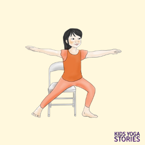 classroom chair yoga poses, easy kids yoga poses | Kids Yoga Stories