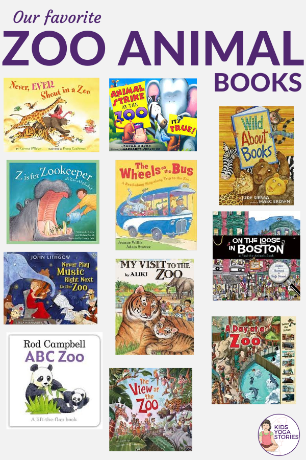 zoo books for kids | Kids Yoga Stories favorites
