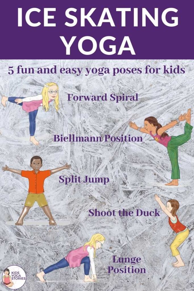 Ice-Skating Yoga Ideas for Kids | Kids Yoga Stories