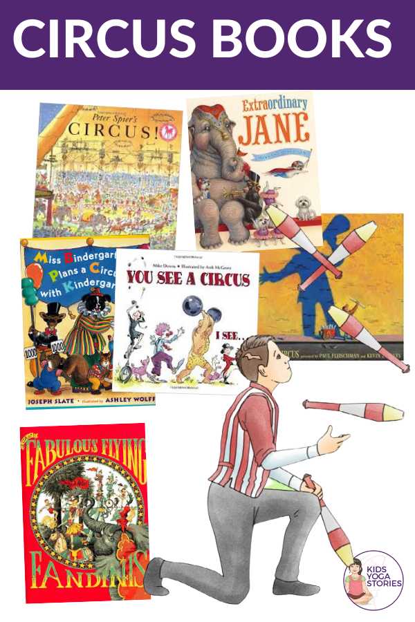 Circus books for Kids | Kids Yoga Stories