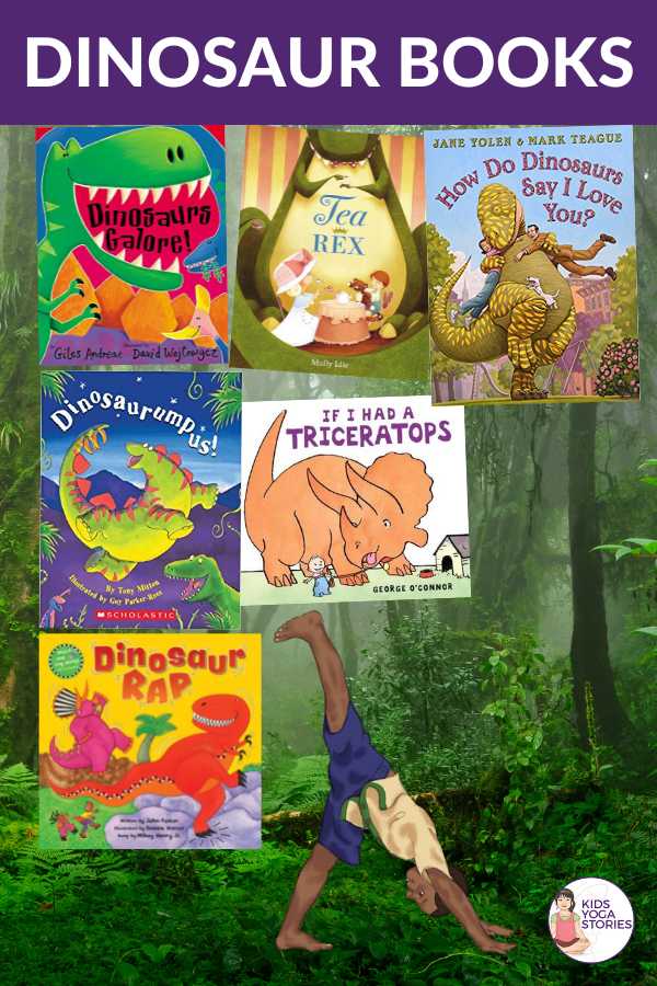 Dinosaur books for kids | Kids Yoga Stories