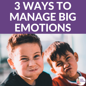 3 Ways to Manage Big Emotions