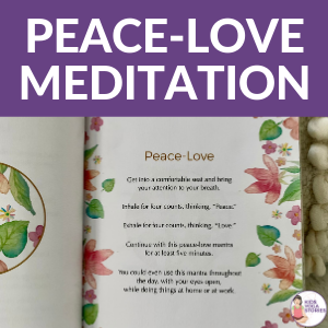 Quick Activity To Get Into Balance: Peace-Love Meditation