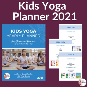 Kids Yoga Stories Yearly Planner for 2021!