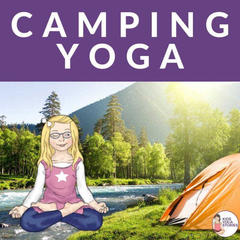 25 Camping Yoga Pose Ideas for Kids (+ Printable Poster)