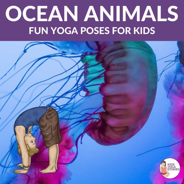 5 Ocean Yoga Poses for Kids (+ Printable Poster)