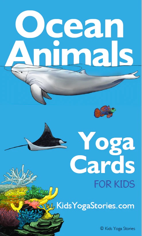 Ocean Animals Yoga Cards for Kids | Kids Yoga Stories