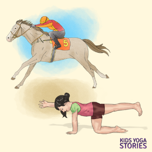 horse yoga poses for kids | Kids Yoga Stories