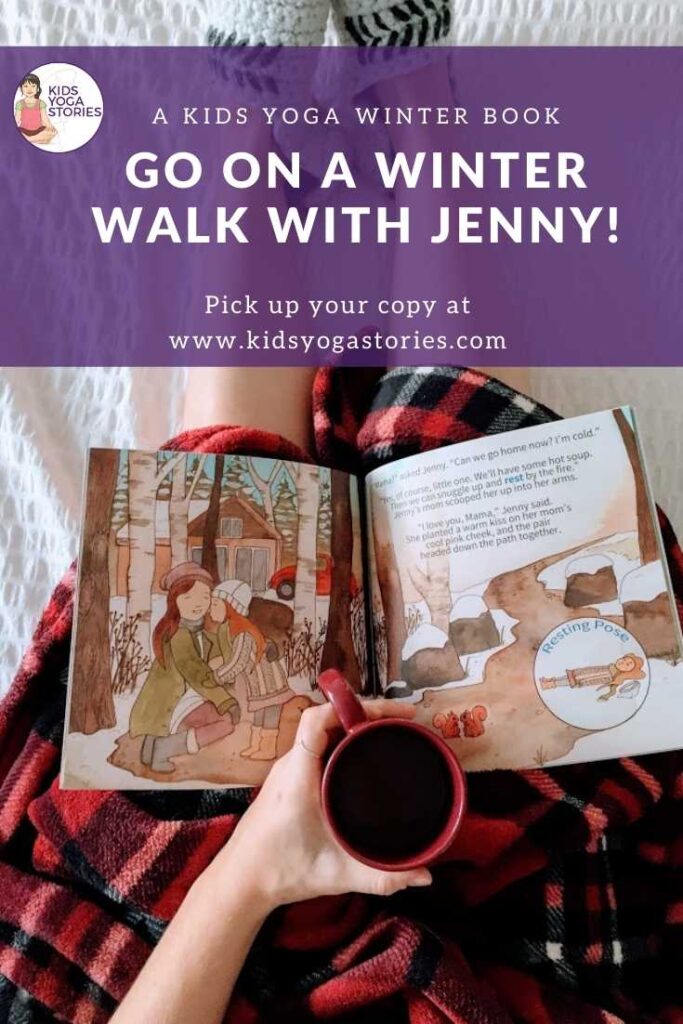 Winter Walk with Jenny - a Kids Yoga Book | Kids Yoga Stories