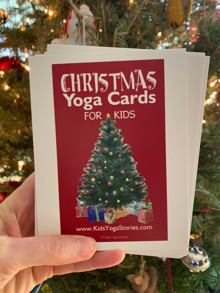 Christmas Yoga Cards for Kids | Kids Yoga Stories