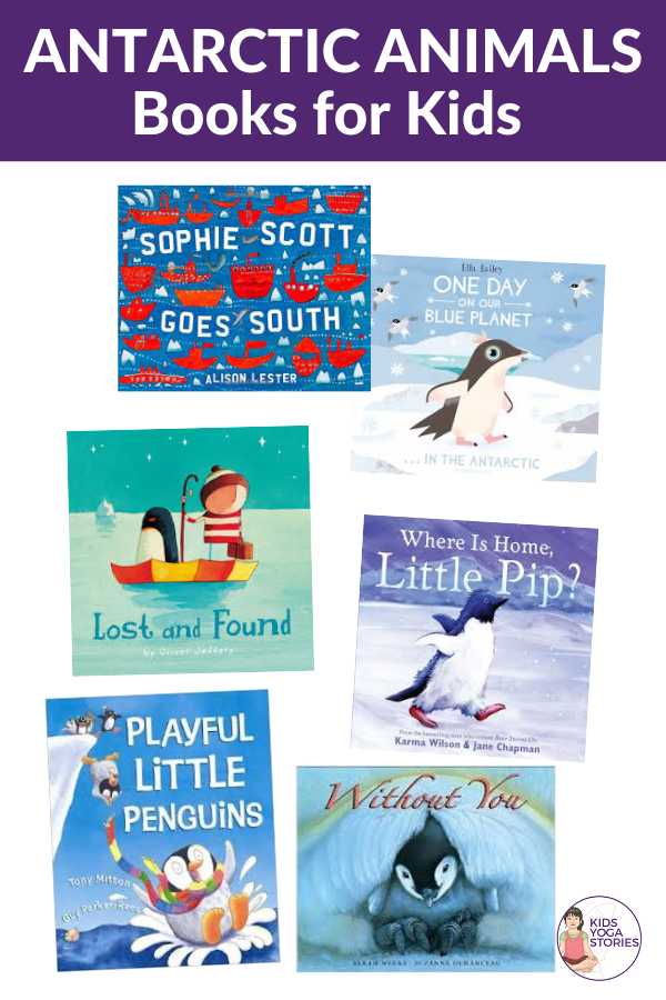 Antarctic Animals Books for Kids | Kids Yoga Stories