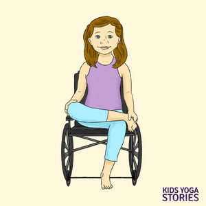Easy Wheelchair Yoga Poses for Kids | Kids Yoga Poses